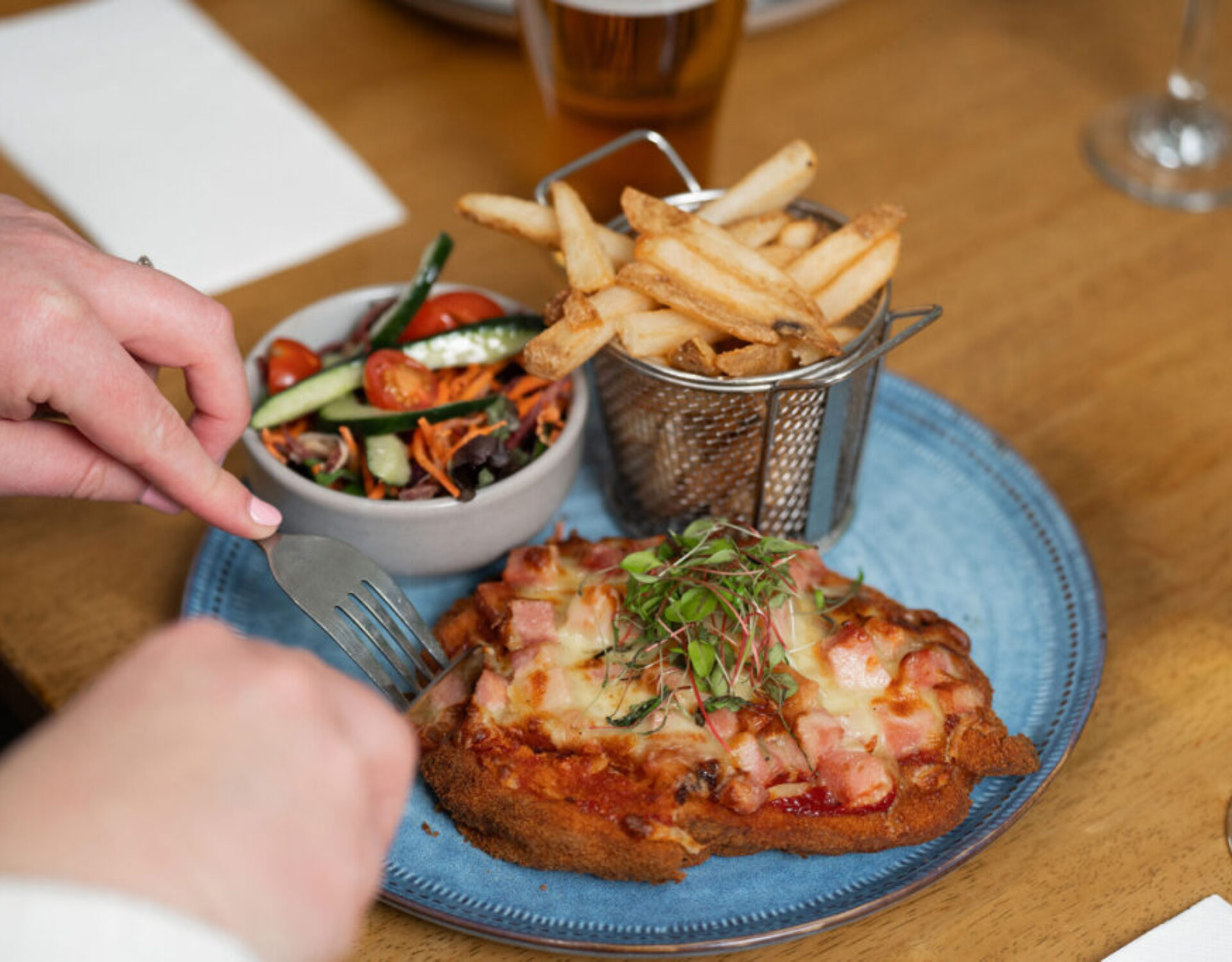 Chicken Parmy - Zest Bistro at Victoria Point Sharks