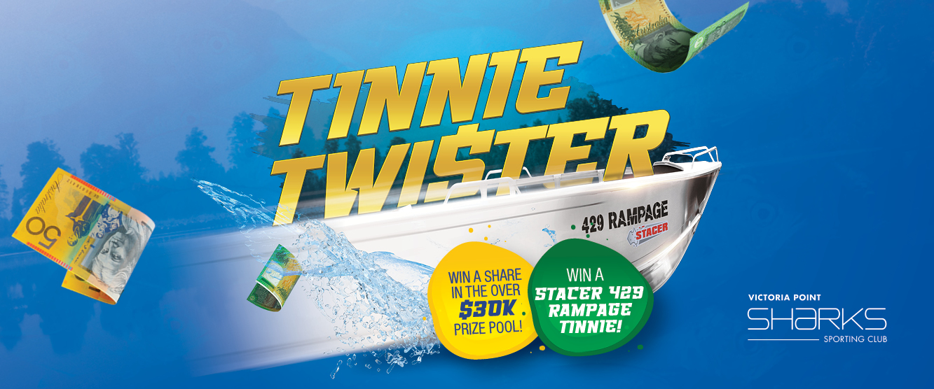 Tinnie Twister at The Sharks