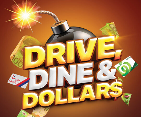 Sharks - Drive, Dine and Dollars_Website Event Card Image