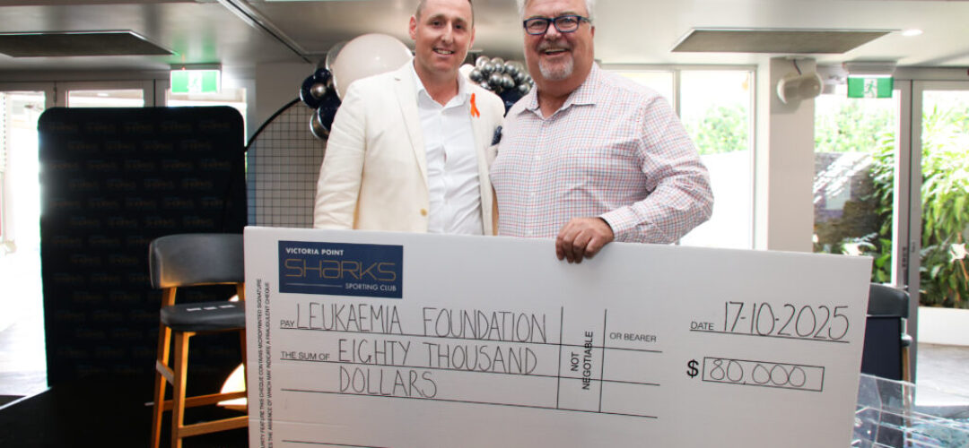 We raised $80,000 for the Leukaemia Foundation!!