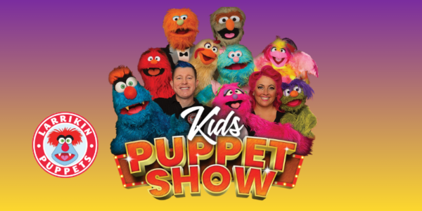 Larrikin puppets & Puppy cuddles (web image)